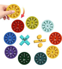 Izglītojoša rotaļlieta (reizinašana/dalīšana) Math Fidget Spinner, 9gab. R144242